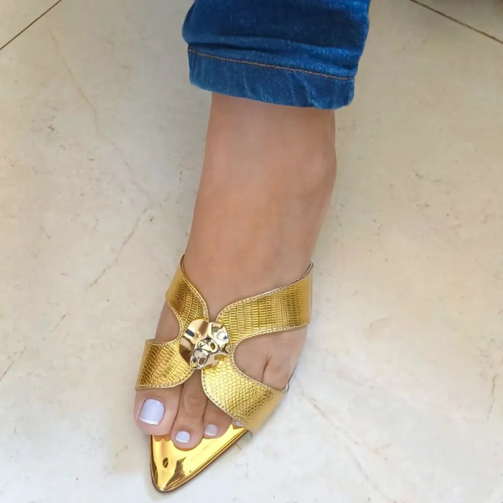 Rasteirinha Dourada  | Super Luxury Atena