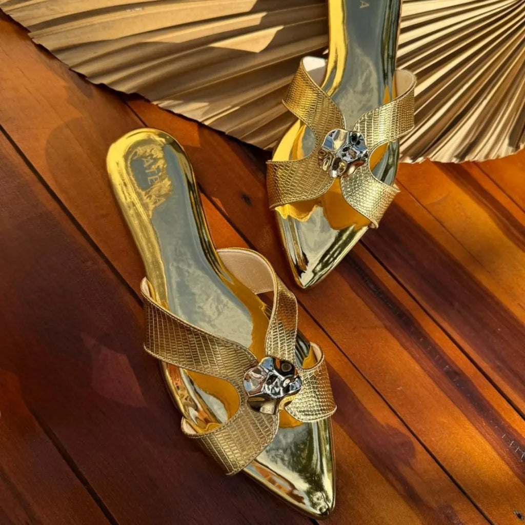 Rasteirinha Dourada  | Super Luxury Atena