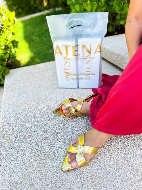 Rasteirinha Dourada  | Super Luxury Atena